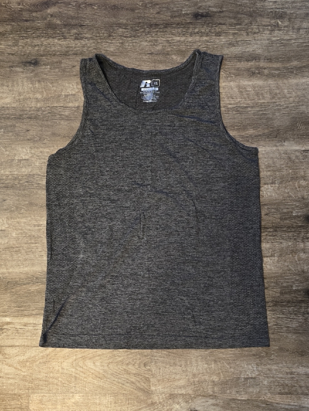 Russell Athletic Charcoal Gray Men's Performance Tank Top